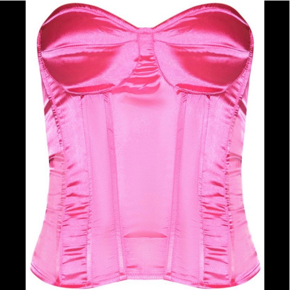 Pretty Little Thing Satin Corset